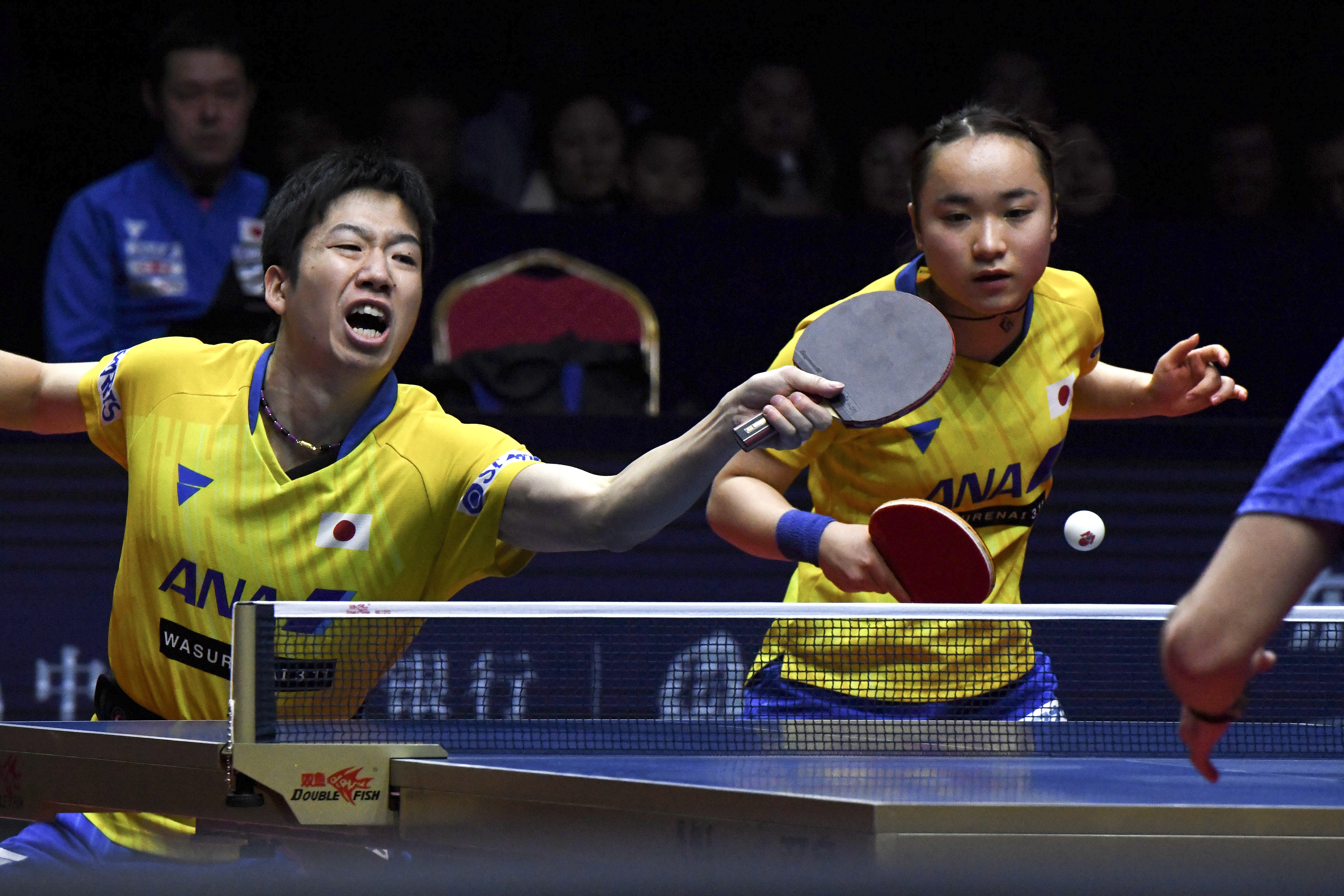 包含韩国乒乓球队强势日本乒乓球队，水谷隼关键制胜的词条